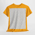 Keffiyeh Pattern Heavy Cotton Tee - Modern Mesh Design Streetwear T-Shirt